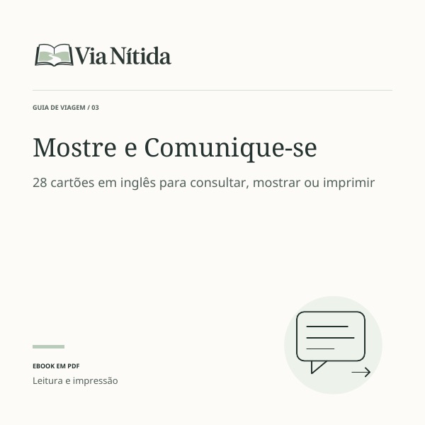Capa do guia Mostre e Comunique-se