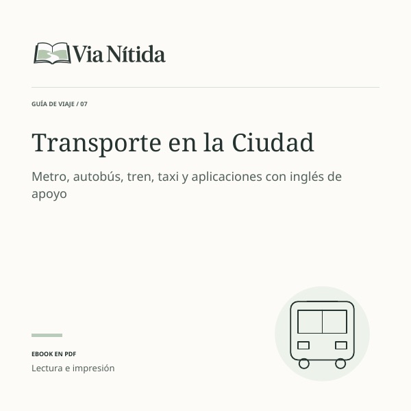 Portada de la guía Transporte en la Ciudad