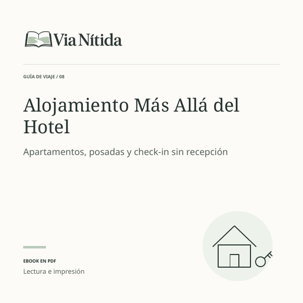 Portada de la guía Alojamiento Más Allá del Hotel