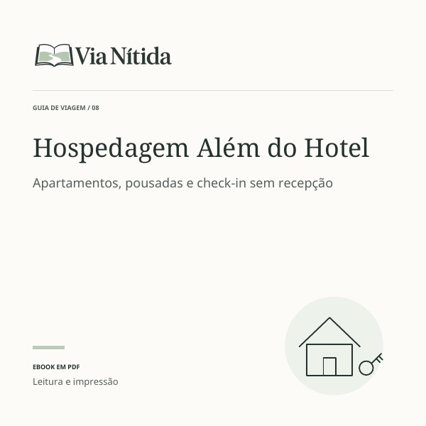 Capa do guia Hospedagem Além do Hotel